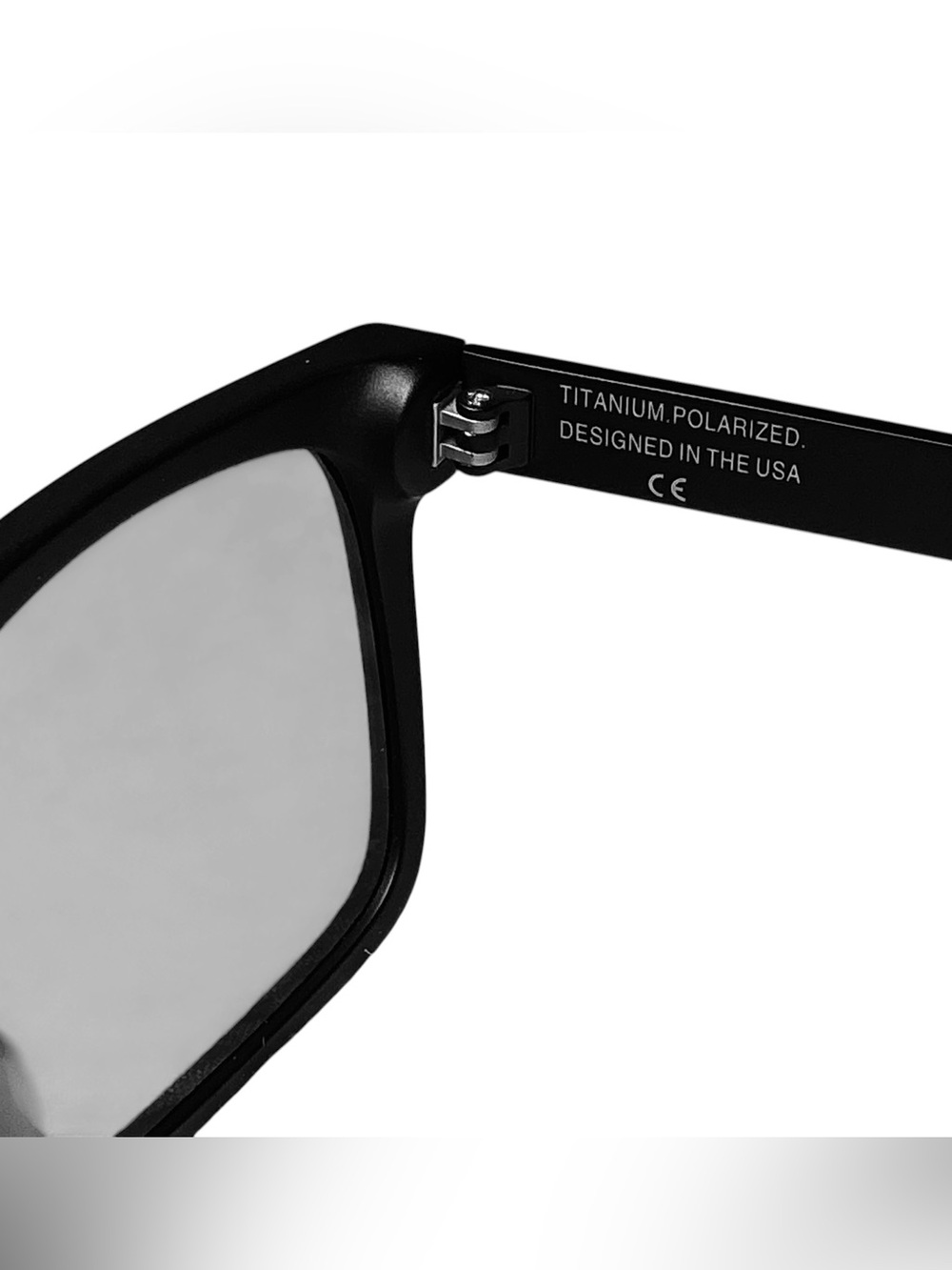 William Painter Level Titanium Polarized Sunglasses Matte Black Impact Resistant View 5